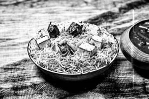 Paneer biryani