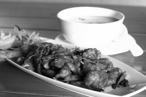Chili Chicken Dry Fry [8 Pcs]