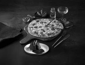 Hotrush Chicken Pizza [7" Regular] + Chocolava
