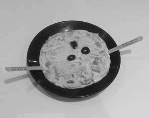Mock Chicken & Mushroom Pasta In Creamy Sauce Penne