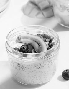 Coconut Chia Pudding Jar