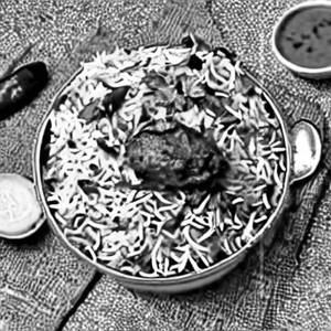 Mughlai biryani