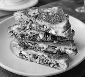 Corn & Mushroom Sandwich