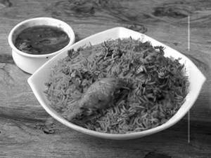Chicken schezwan rice