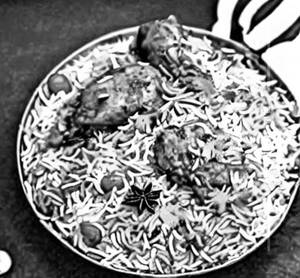 Chicken biryani