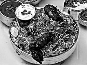 Chicken Pepper Fry Biryani