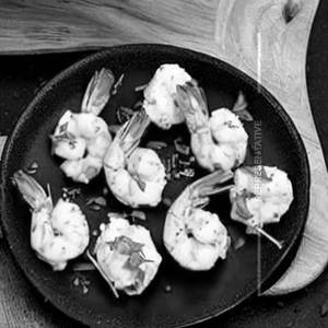 Butter Garlic Prawns