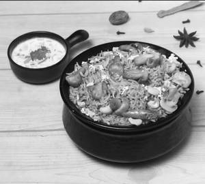 Spicy Mushroom Biryani