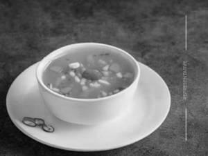 Veg clear soup