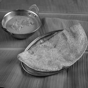 Dosa With Nattu Curry (2 Pcs)
