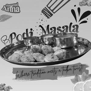 Podi Idli With Sambhar