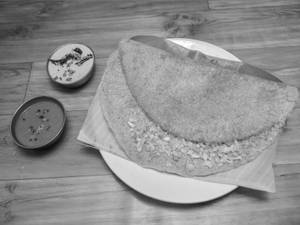 Ragi Onion Dosa