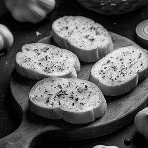 Plain Garlic Bread [4 Pieces]