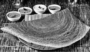 Onion Podi Dosa