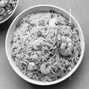 Prawns fried rice