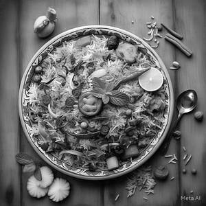 Veg Hyderabadi Biryani