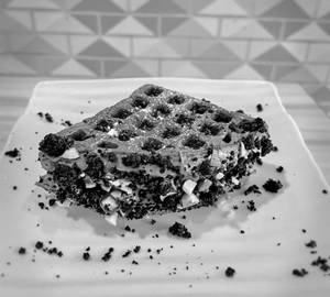 Almond Brownie Waffle