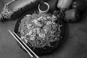 Egg Schezwan Noodles
