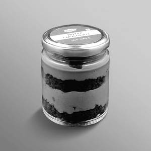 Nutty Chocolate Jar Cake
