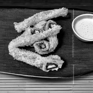 Crispy Fried Enoki Mushroom Tempura Roll