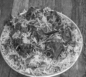 Mutton dum biryani