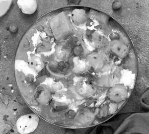 Paneer Matar Makhana Curry full