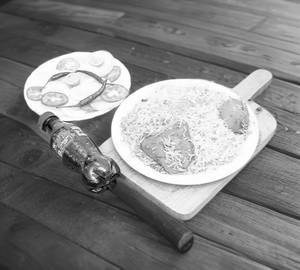Chicken Biryani+ Soft Drinks(200ml)+ Salad