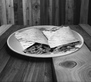 Super Veggie Pesto & Cheese Wrap