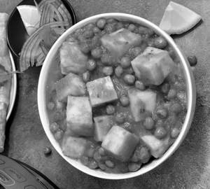 Matar Paneer. Full