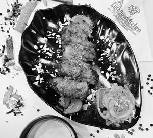 Achaari Soya Chaap Tikka