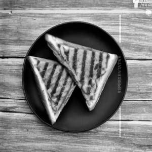 Bhujiya Grill Cheese Toast