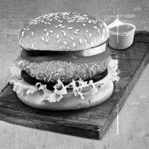 Paneer cheese burger