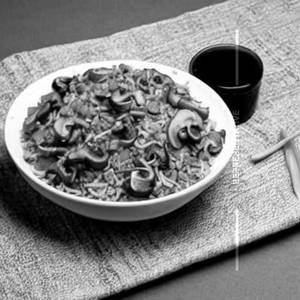 Mushroom Fried Rice