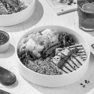 Mamma Mia Bowl GRILLED COTTAGE CHEESE