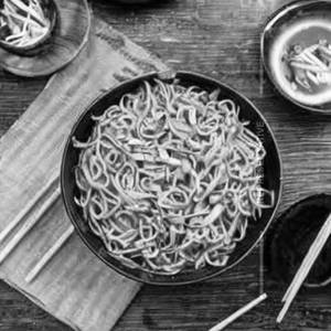 Hakka Noodles Babycorn