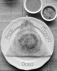 Peas Masala Dosai