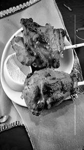 Tandoori chicken lolypop