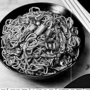 Oyster Sauce Noodles Mushroom