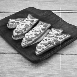 Vegetable Cheese Toast