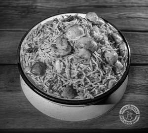 Mushroom Dum Biryani