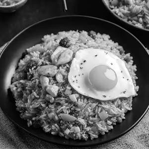 Egg Chicken Lemon Rice
