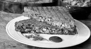 American Corn Cheese Grill Sandwich