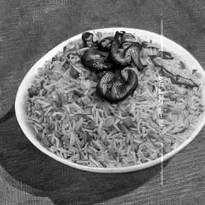 Schezwan Fried Rice Mushroom