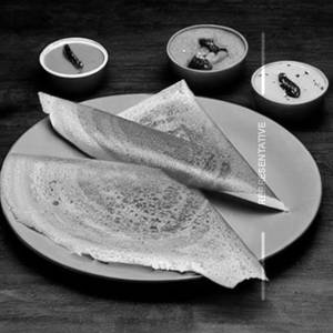 Onion Rava Sada Dosa