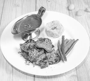 Peppercorn Crusted Beef Steak