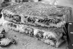 Mushroom Cheese Grill Sandwih
