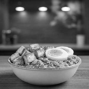 Paneer protein bowl with  veg rice and egg