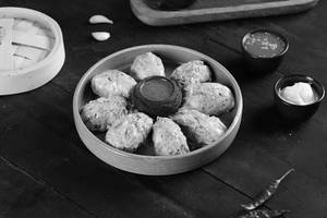 Veg Tandoori Momo Delhi Style [6 pieces]