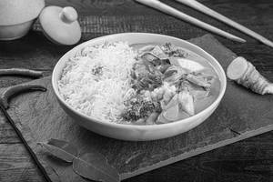 Thai Green Curry Veg Combo ( Serves 1)