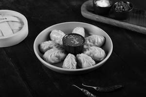 Steamed Soya Chaap Momos